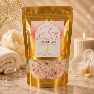 Blushed Pineapple Glow Glow Bath Soak