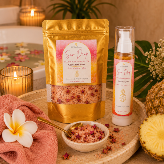 Blushed Pineapple Glow Luminous Glow Body Oil