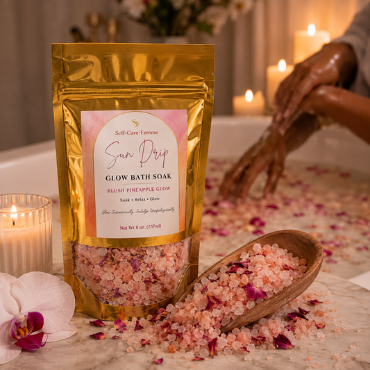 Blushed Pineapple Glow Glow Bath Soak